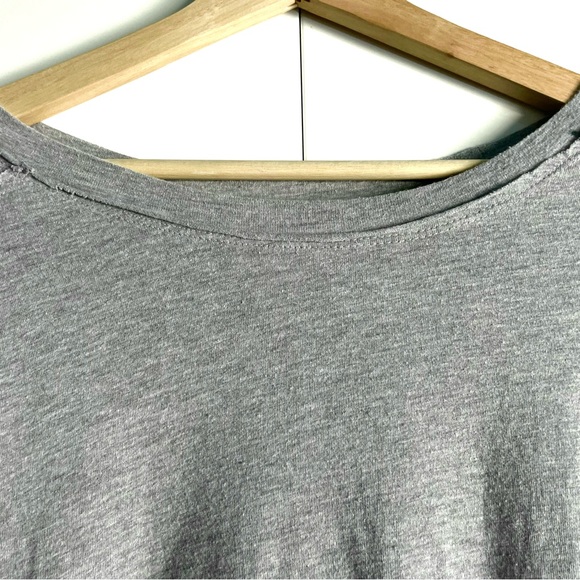 Free People We The Free The Arden Tee in Heather Gray Size S EUC - Picture 8 of 16